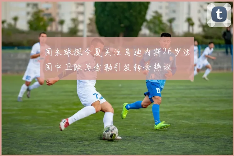 国米球探今夏关注乌迪内斯26岁法国中卫欧马索勒引发转会热议